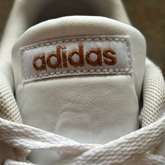 Adidas Grand Court - White/Rose Gold SIZE 5.5 - Picture 4 of 12